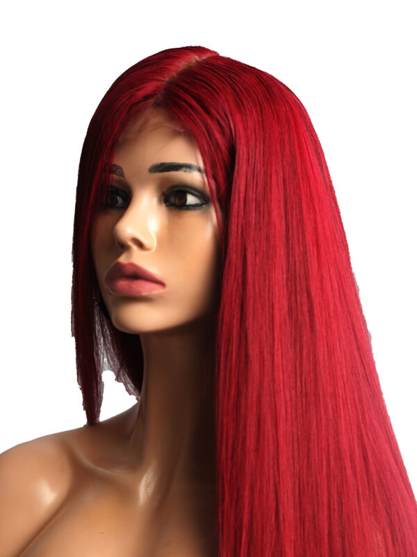 Long straight hair wig